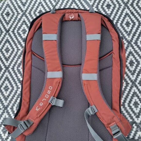 Osprey Meridian 22/60L Backpack Burnt Orange Hiking Outdoor No Day Pack - Picture 2 of 6